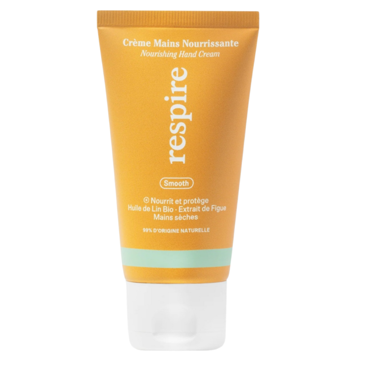 Cr&egrave;me mains nourrissante bio Respire - tube de 50ml 