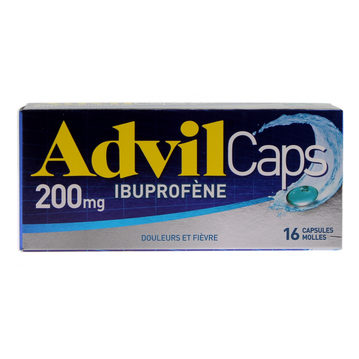 Advilcaps 200mg - 16 capsules molles