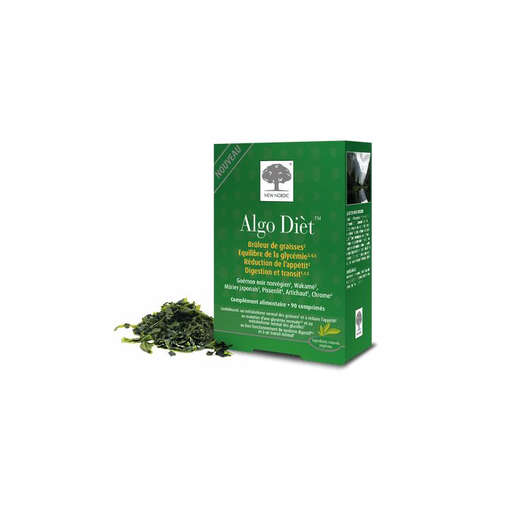Algo Diet br&ucirc;leur de graisse New Nordic - boite de 90 comprim&eacute;s