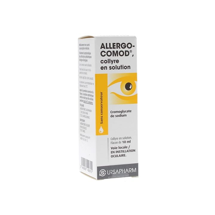 Allergocomod collyre en solution - flacon de 10 ml