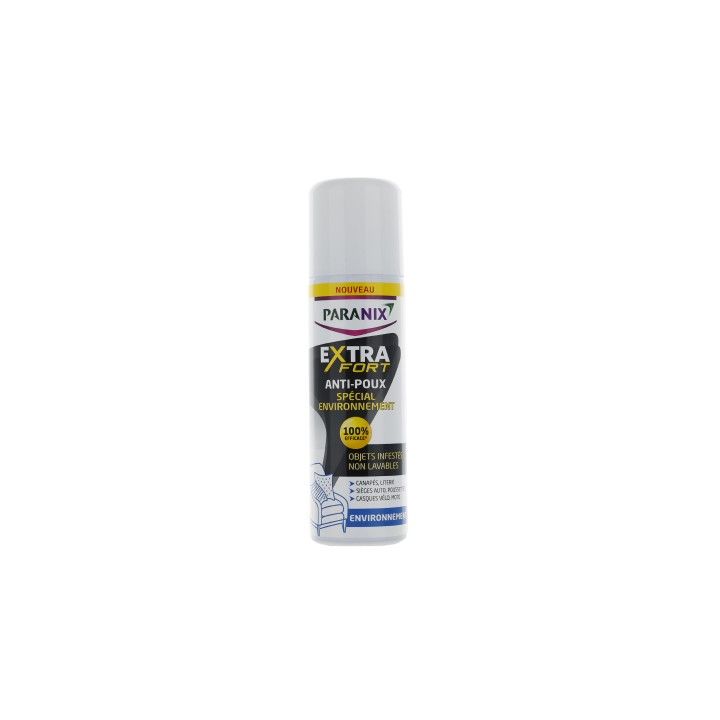 Anti-poux Extra fort sp&eacute;cial environnement Paranix - spray de 150 ml