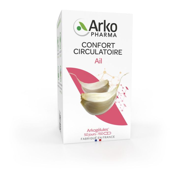 Arkog&eacute;lules Ail Arkopharma - bo&icirc;te de 150 g&eacute;lules