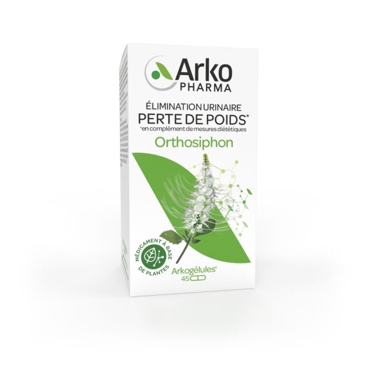 Arkog&eacute;lules Orthosiphon Arkopharma - boite de 45 g&eacute;lules