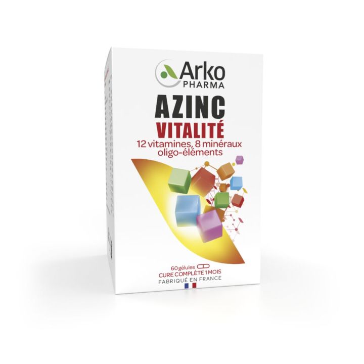Azinc vitalit&eacute; Arkopharma - bo&icirc;te de 60 g&eacute;lules