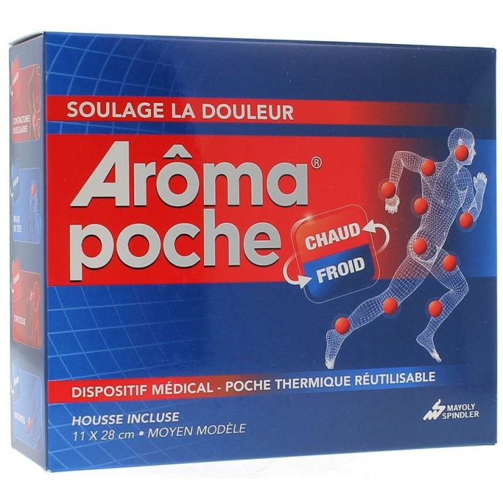 Ar&ocirc;ma poche thermique r&eacute;utilisable - 1 poche 11x27 + housse incluse