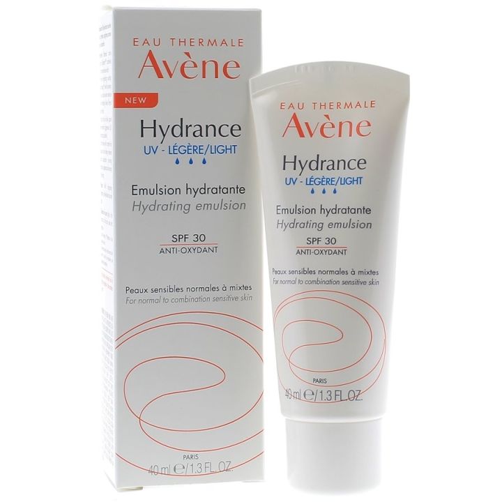 Hydrance &eacute;mulsion l&eacute;g&egrave;re hydratante UV spf 30 Av&egrave;ne - tube de 40 ml