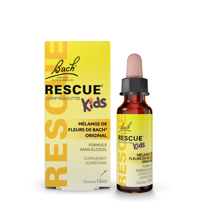 Fleur de Bach Rescue Remedy Kids r&eacute;conforte et rassure - flacon de 10 ml