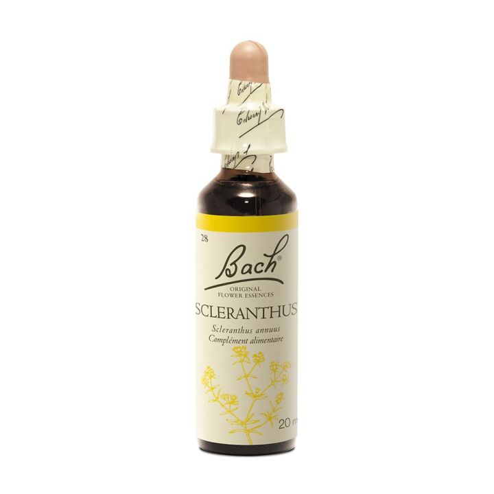 Fleur de Bach Scleranthus Scleranthus annuus - flacon de 20 ml