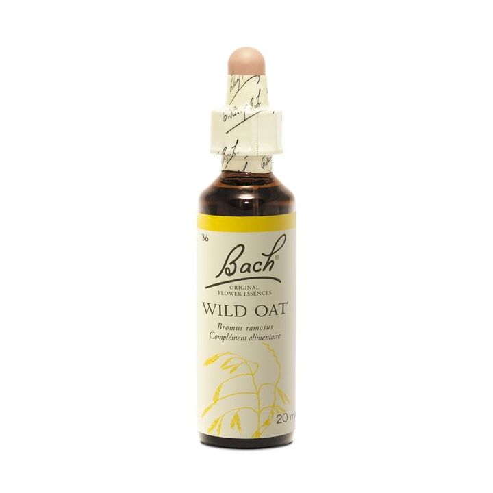 Fleur de Bach Wild Oat Bromus ramosus - flacon de 20 ml