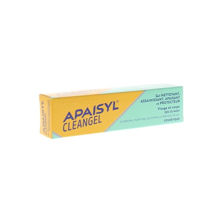 Cleangel Gel r&eacute;parateur action antibact&eacute;rienne Apaisyl - tube de 30 ml