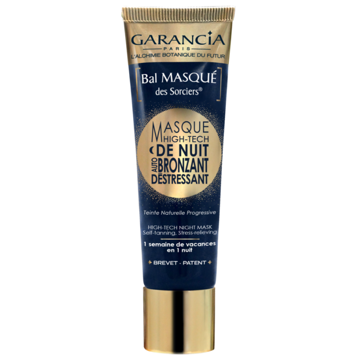 Bal masqu&eacute; masque de nuit auto-bronzant d&eacute;stressant Garancia - tube de 50 ml