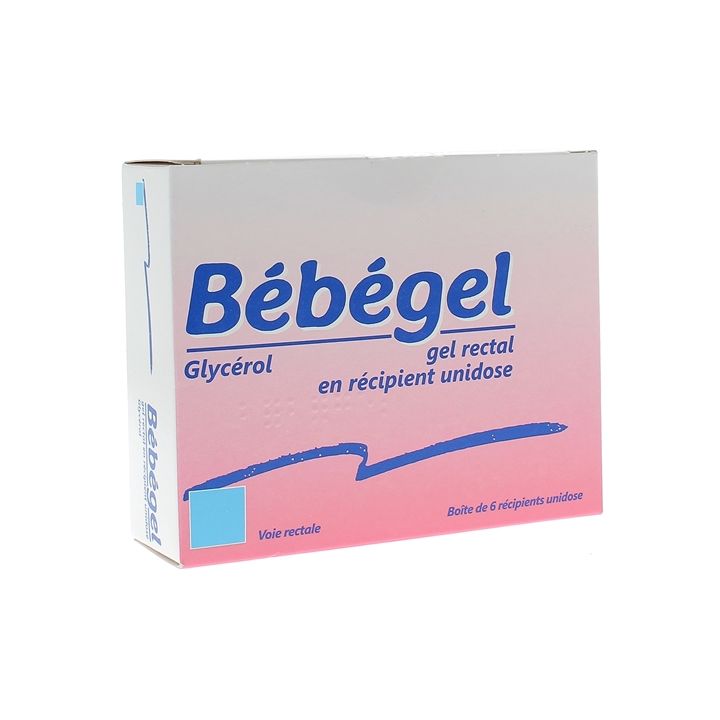Bebegel gel rectal en r&eacute;cipient unidose - bo&icirc;te de 6 r&eacute;cipients unidoses