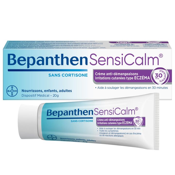 BepanthenSensicalm Cr&egrave;me Anti-D&eacute;mangeaisons Ecz&eacute;ma 20 g