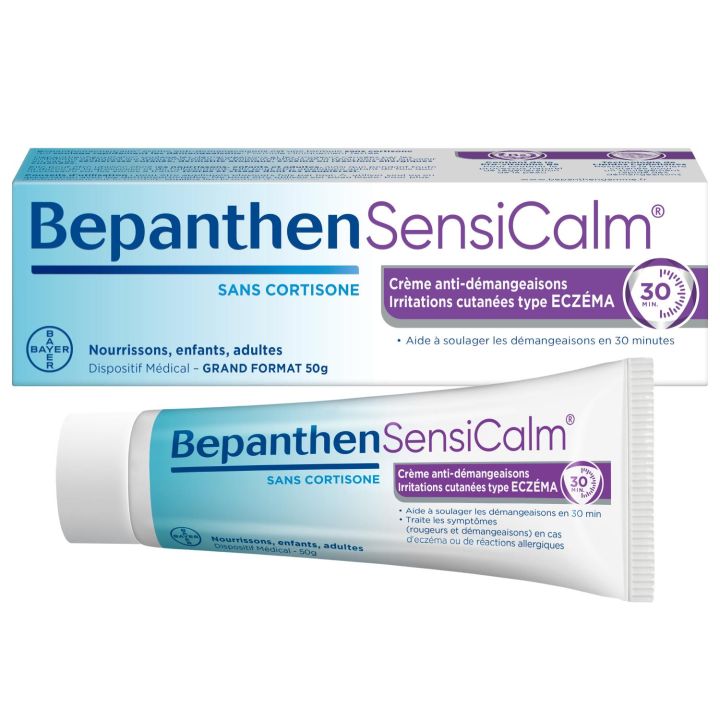 BepanthenSensicalm Cr&egrave;me Anti-D&eacute;mangeaisons Ecz&eacute;ma 50 g
