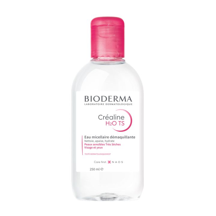 Eau micellaire Cr&eacute;aline TS H20 Bioderma - flacon de 250 ml