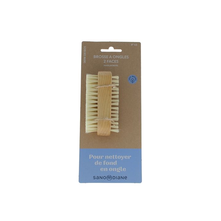 Brosse &agrave; ongles 2 faces Sanodiane - 1 brosse