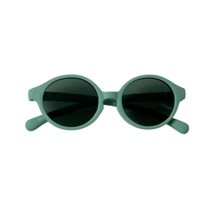 Lunettes de soleil b&eacute;b&eacute; 0-2 ans vertes Mustela - une paire de lunettes 