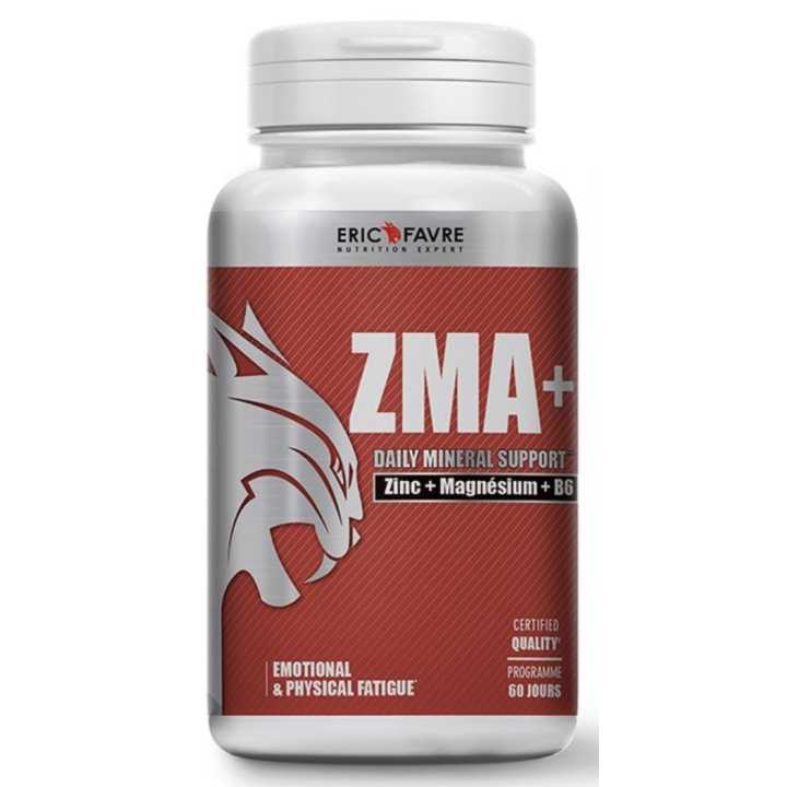 ZMA+ Eric Favre - pot de 120 g&eacute;lules 