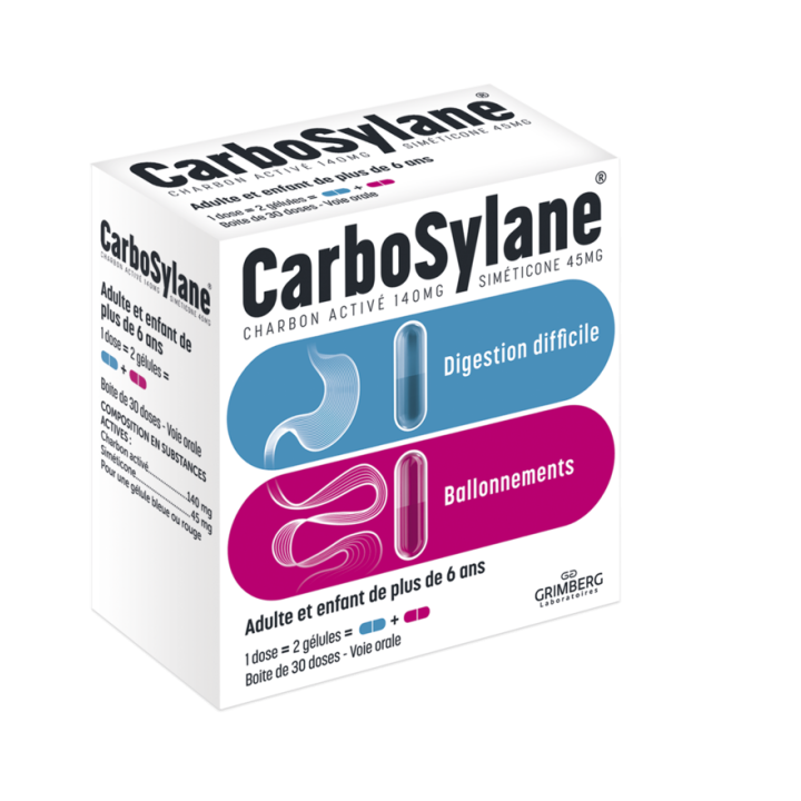 Carbosylane 30 doses - bo&icirc;te de 60 g&eacute;lules