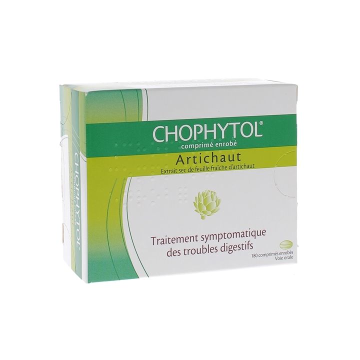 Chophytol 200mg - boite de 180 comprim&eacute;s enrob&eacute;s