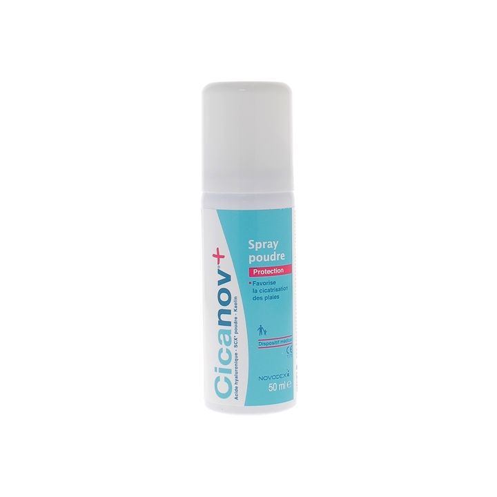 Cicanov+ spray poudre cicatrisante Novodex - spray de 50 ml