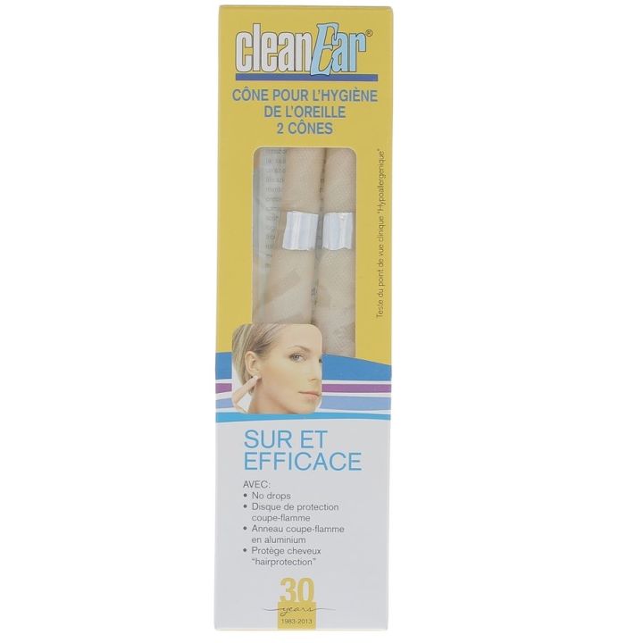 Cleanear cone pour hygi&egrave;ne oreille - 2 cones