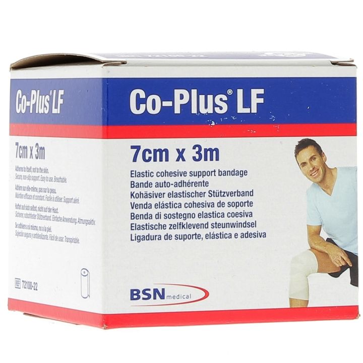 Co-plus LF BSN m&eacute;dical - Boite de 1 bande de 7 x 3 cm
