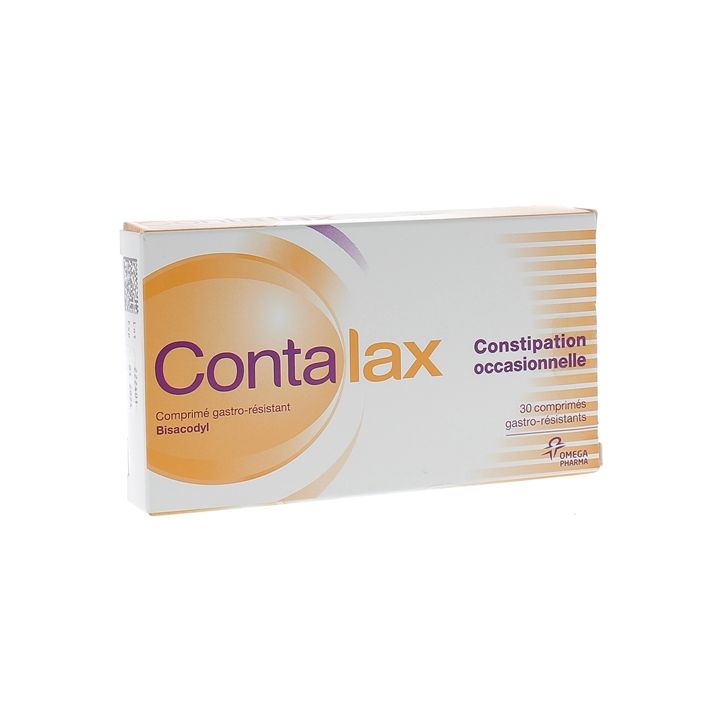 Contalax 5mg comprim&eacute;s gastro-r&eacute;sistant - bo&icirc;te de 30 comprim&eacute;s