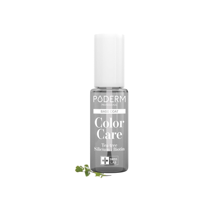 Vernis color care base coat Poderm - flacon de 8ml