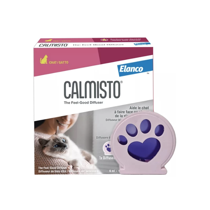 Calmisto diffuseur de bien &ecirc;tre pour chat Elanco - membrane de 6ml