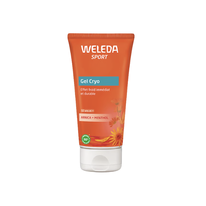 Gel cryo effet froid imm&eacute;diat et durable Weleda - tube de 100ml