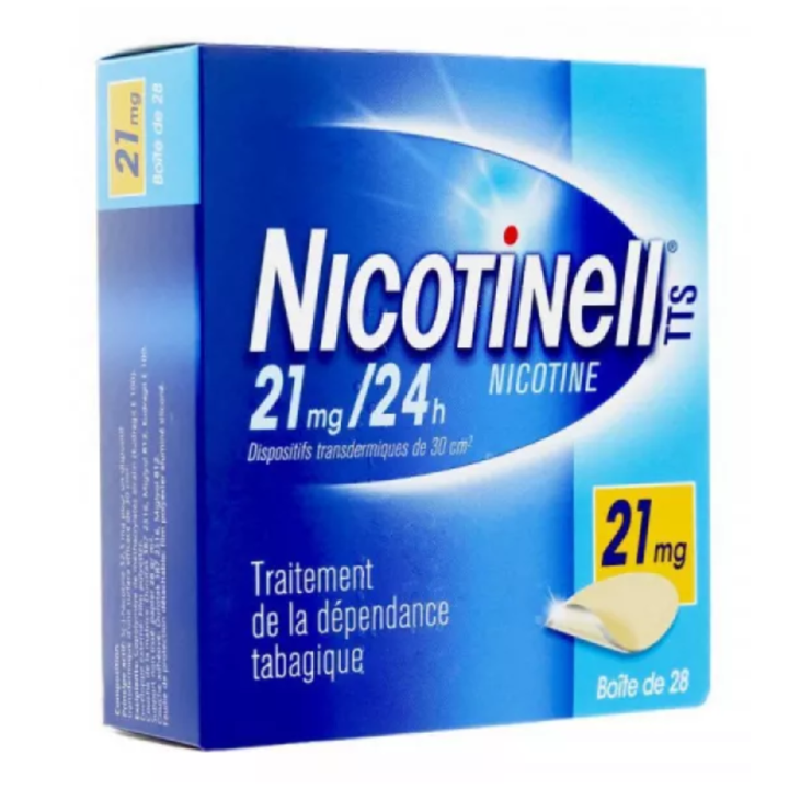 Nicotinell TTS 21mg/24h dispositif transdermique - bo&icirc;te de 28 dispositifs