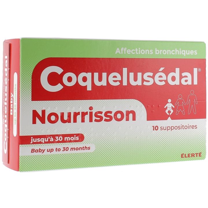 Coquelus&eacute;dal nourrisson suppositoire - boite de 10 suppositoires