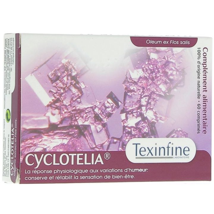 Cyclotelia variations d'humeur Icp Texinfine - boite de 60 comprim&eacute;s