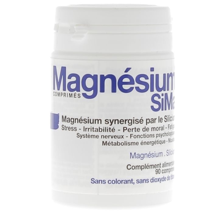 Magn&eacute;sium SiMa Dissolvurol - bo&icirc;te de 90 comprim&eacute;s