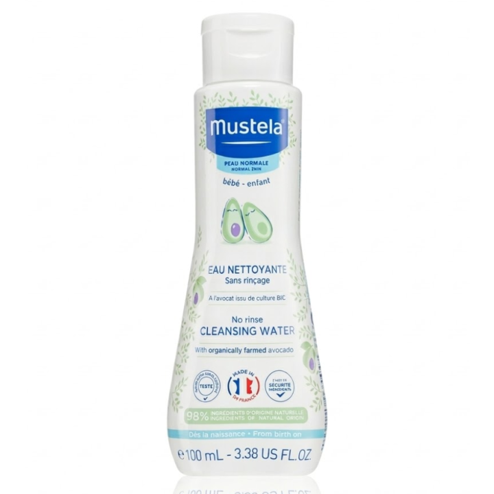Eau nettoyante sans rin&ccedil;age Mustela - flacon de 100ml