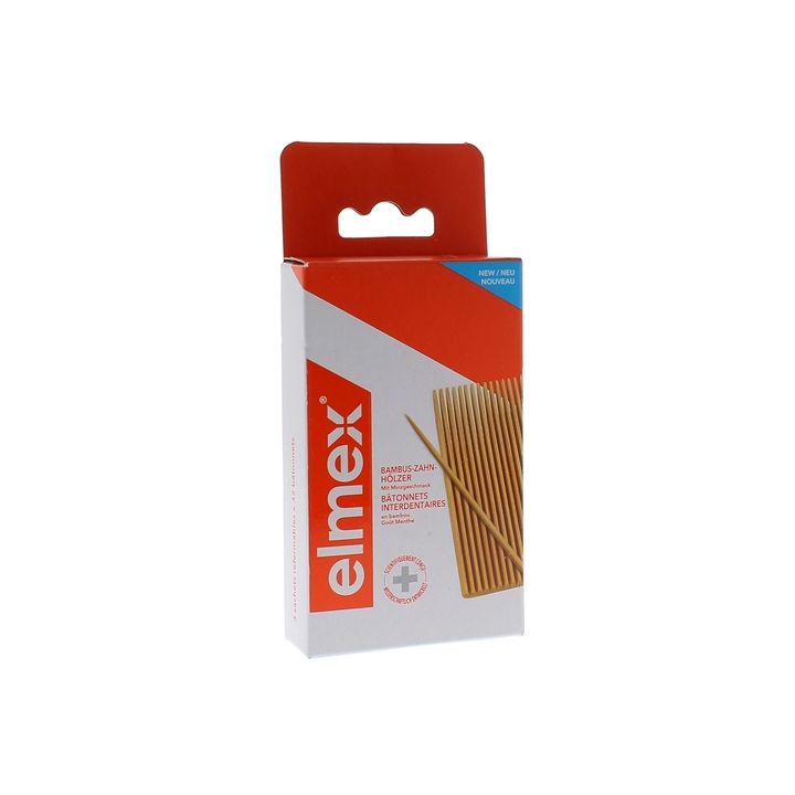 B&acirc;tonnets interdentaires Elmex - 3 boites de 32 b&acirc;tonnets