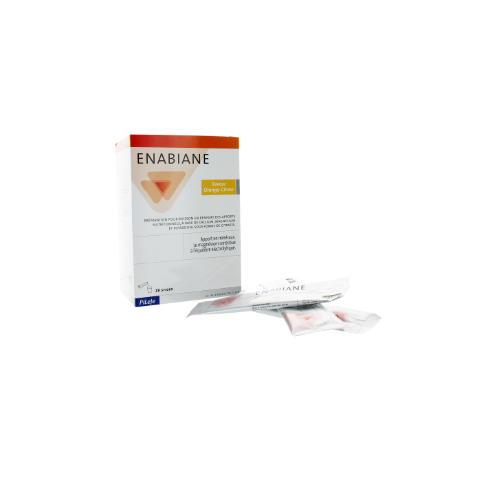 Enabiane orange citron Pileje - boite de 28 sticks