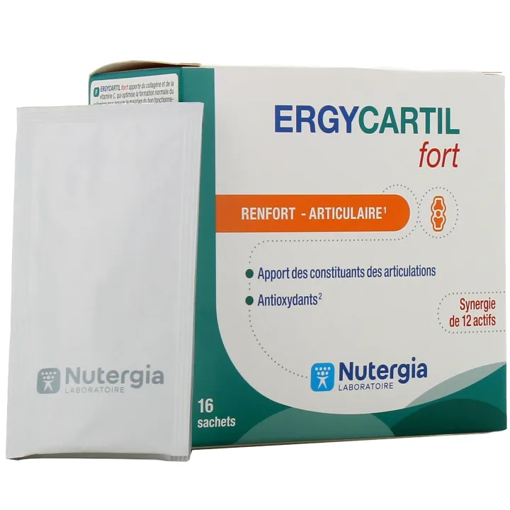 Ergycartil fort Nutergia - bo&icirc;te de 16 sachets
