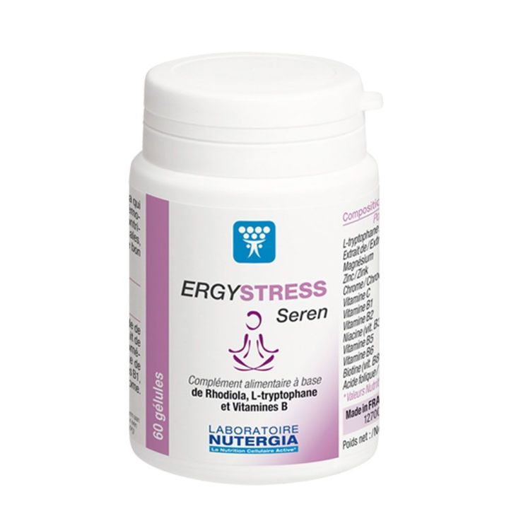 Ergystress seren Nutergia - pot de 60 g&eacute;lules