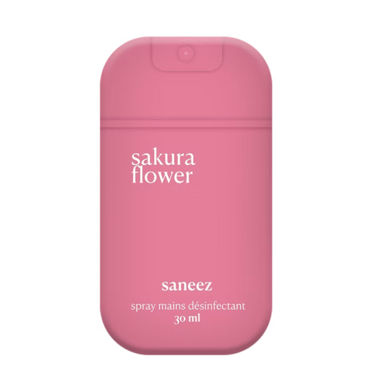 Spray d&eacute;sinfectant sakura flower Saneez - spray de 30ml