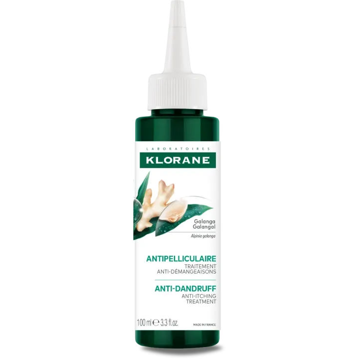 Antipelliculaire traitement anti-d&eacute;mangeaisons Klorane - flacon de 100ml