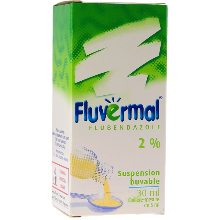 Fluvermal 2% suspension buvable vermifuge - Flacon de 30ml