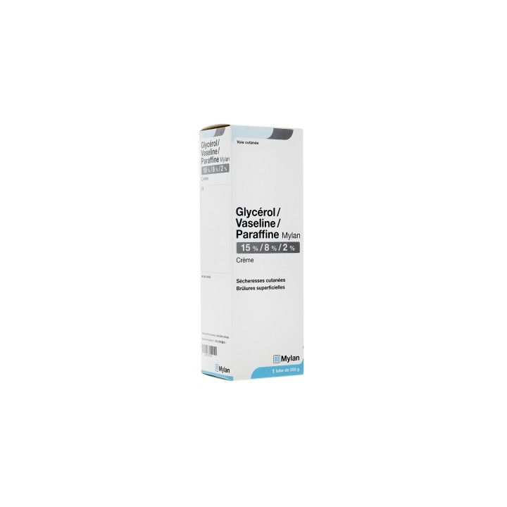 Glyc&eacute;rol vaseline paraffine Mylan - tube de 250 g