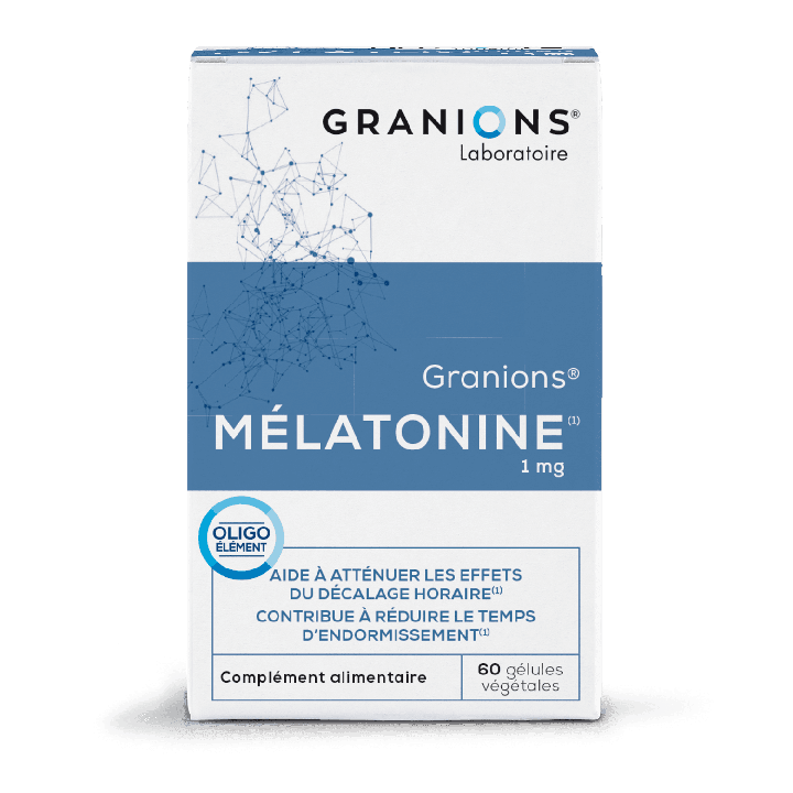 M&eacute;latonine 1 mg g&eacute;lule Granions - boite de 60 g&eacute;lules