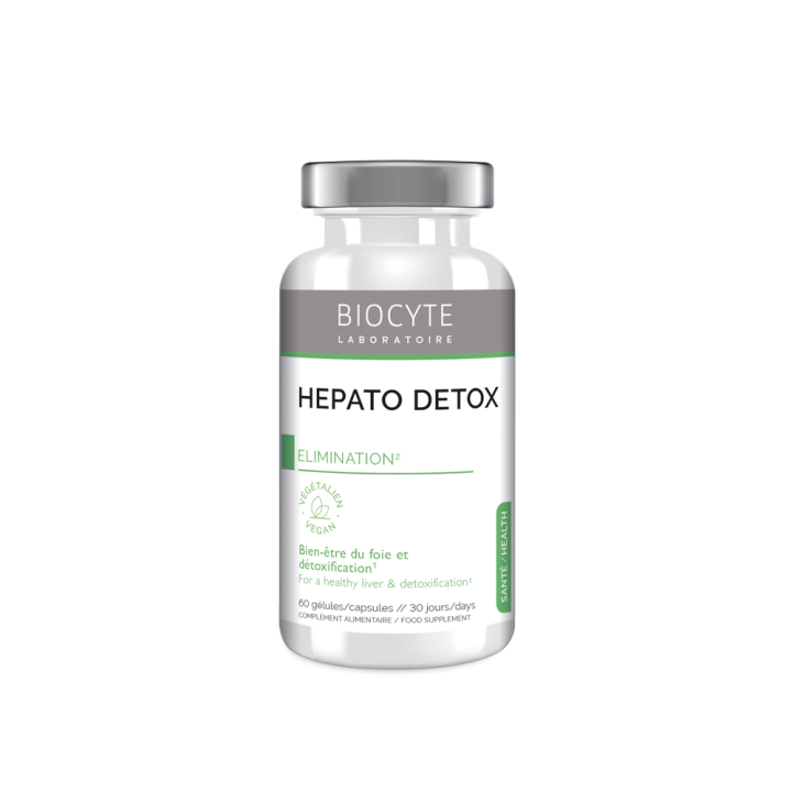 Hepato Detox Biocyte - 60 g&eacute;lules micro-encapsul&eacute;s