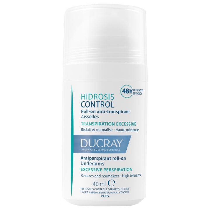 Hidrosis control roll-on anti-transpirant Ducray - roll-on de 40 ml