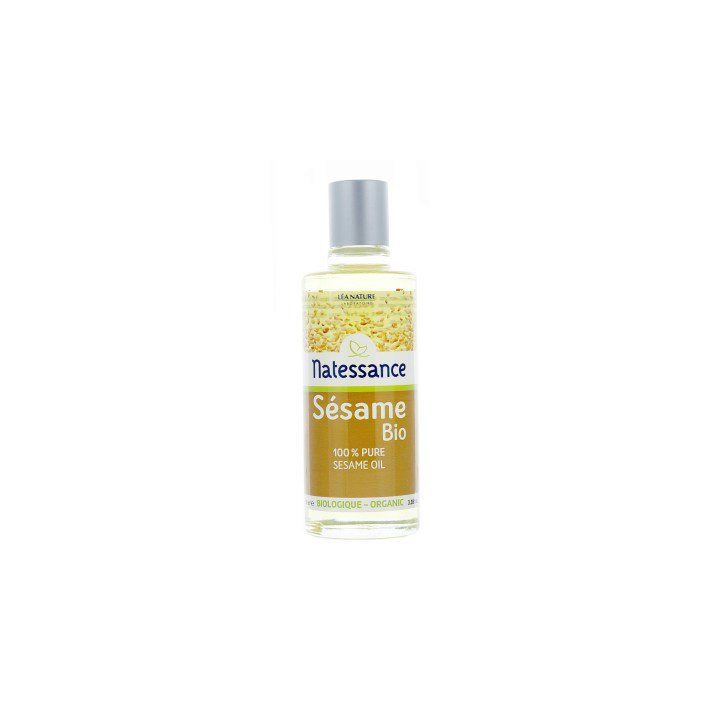Huile de s&eacute;same Bio Natessance - flacon de 100 ml