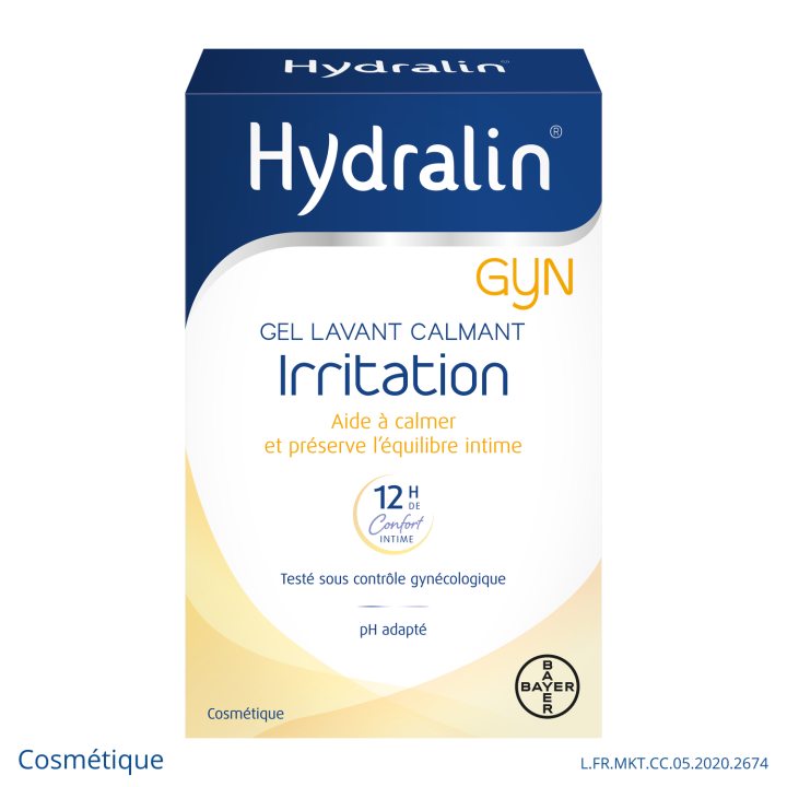 Hydralin Gyn Irritation Gel Lavant Calmant 100ml &eacute;quilibre intime