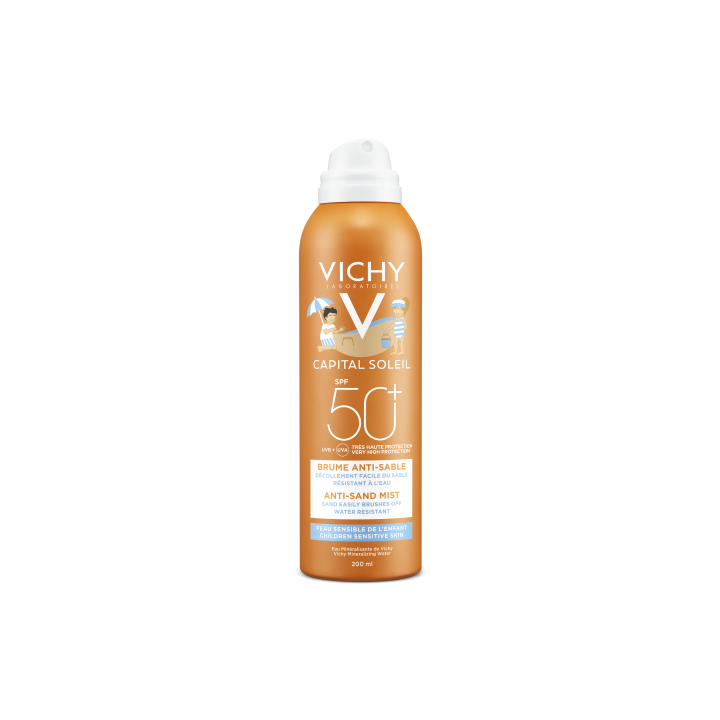 Id&eacute;al Soleil brume anti-sable enfant SPF 50+ Vichy - spray de 200 ml